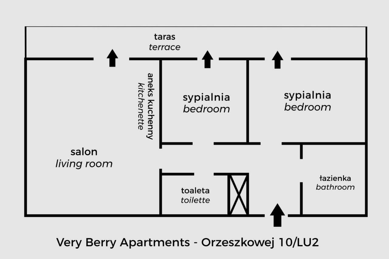 Very Berry - Orzeszkowej 10 - MTP Apartment, parking, balcony, check in 24h Posen Exterior foto